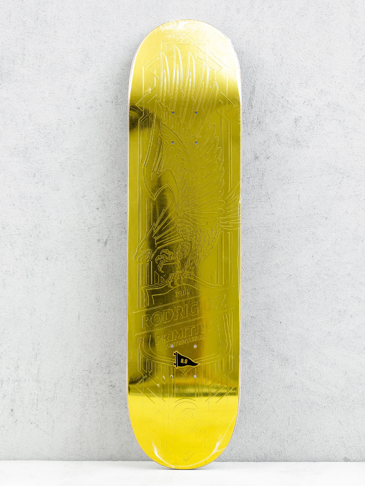 Primitive Rodriguez Skateboard P Rod Gold Deck Primitive Paul