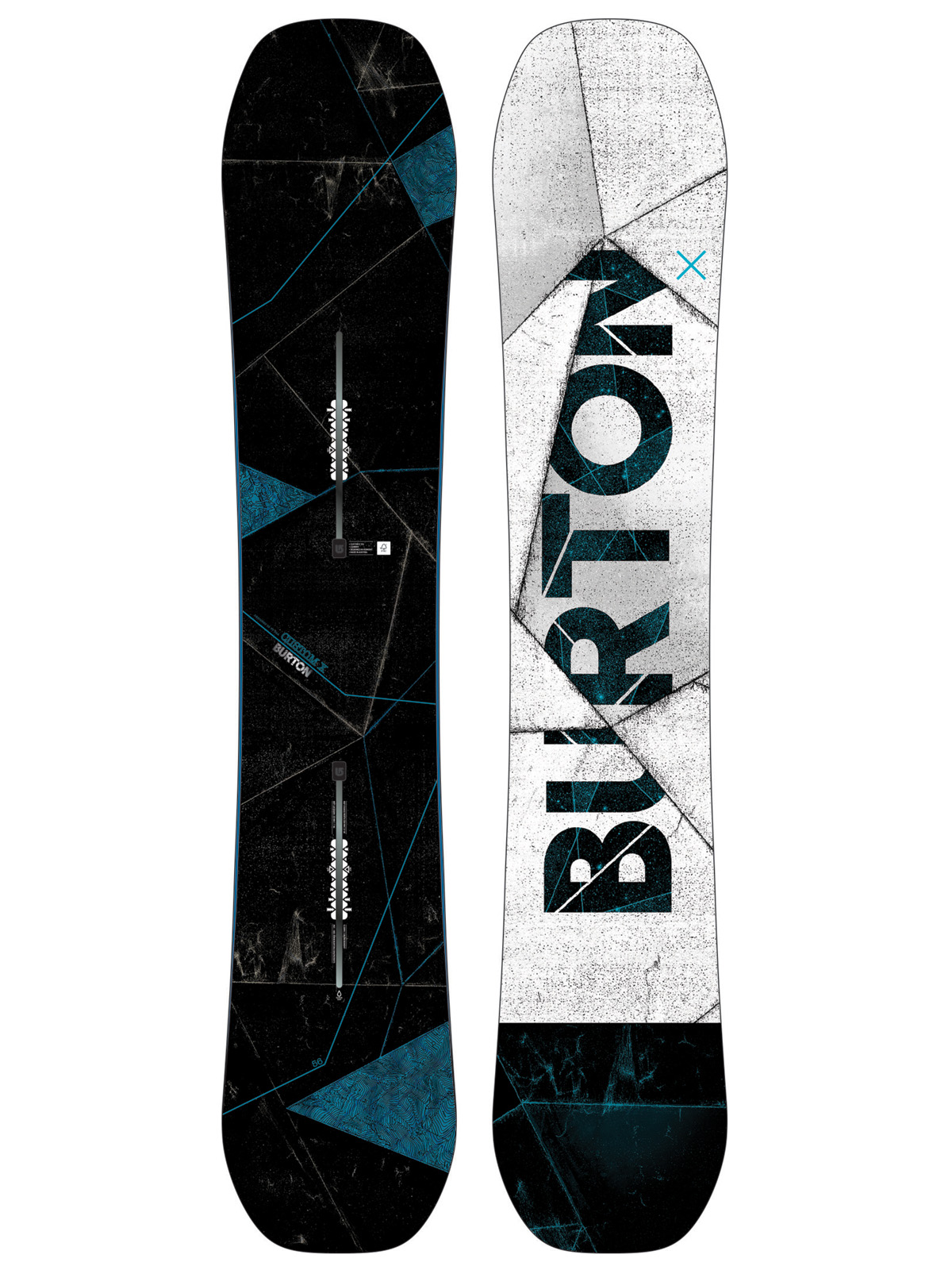 Herren Burton Snowboard Custom X (multi)