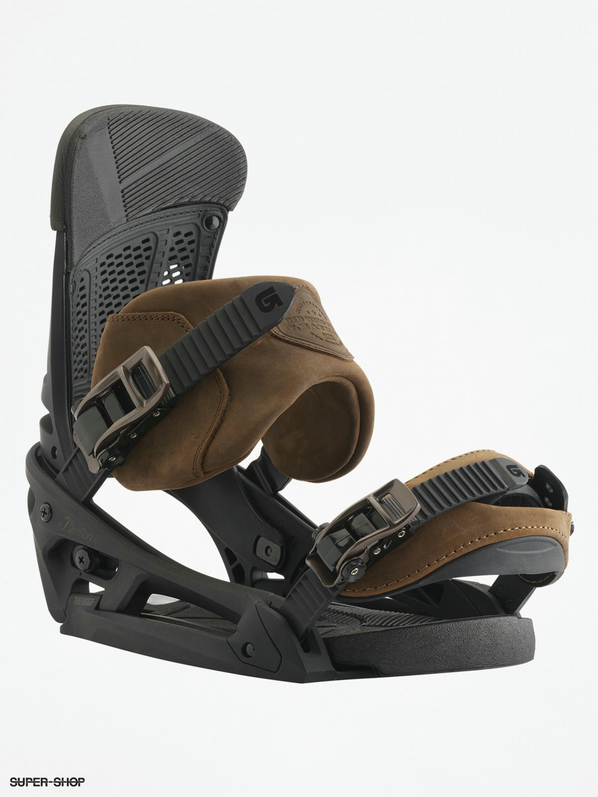 Mens Burton Snowboard bindings Malavita Est redwing