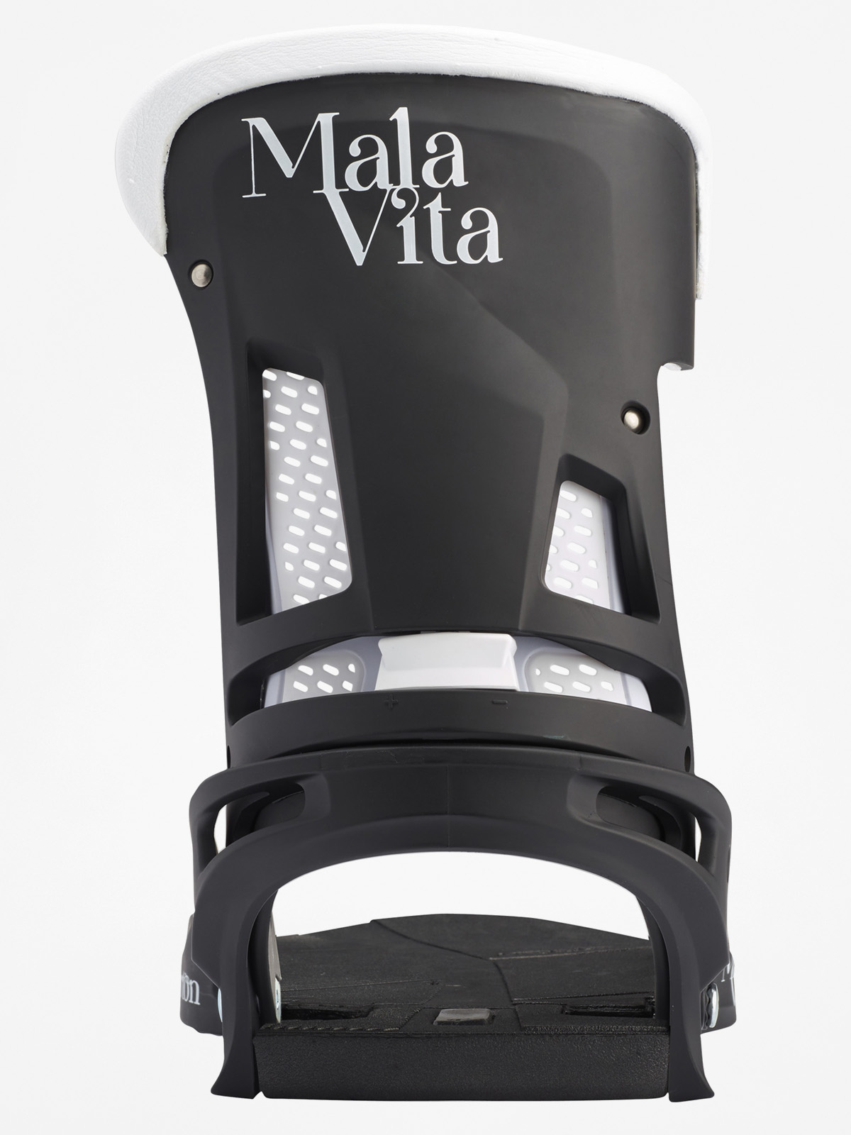 Burton Snowboard bindings Malavita - black (black/white wing)