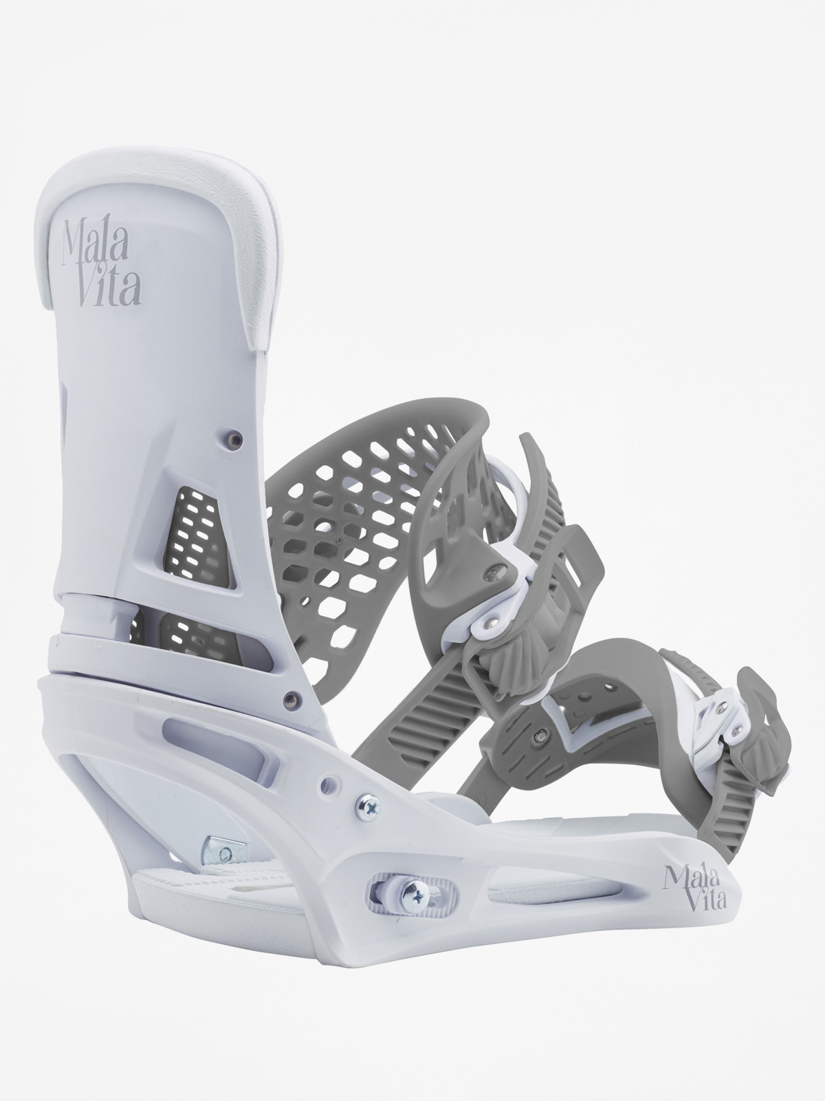 Burton Snowboard bindings Malavita - white (white rabbit)