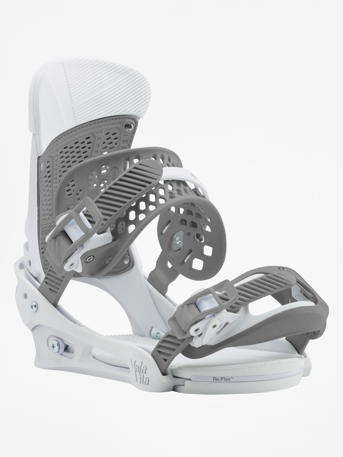 Burton Snowboard bindings Malavita - white (white rabbit)