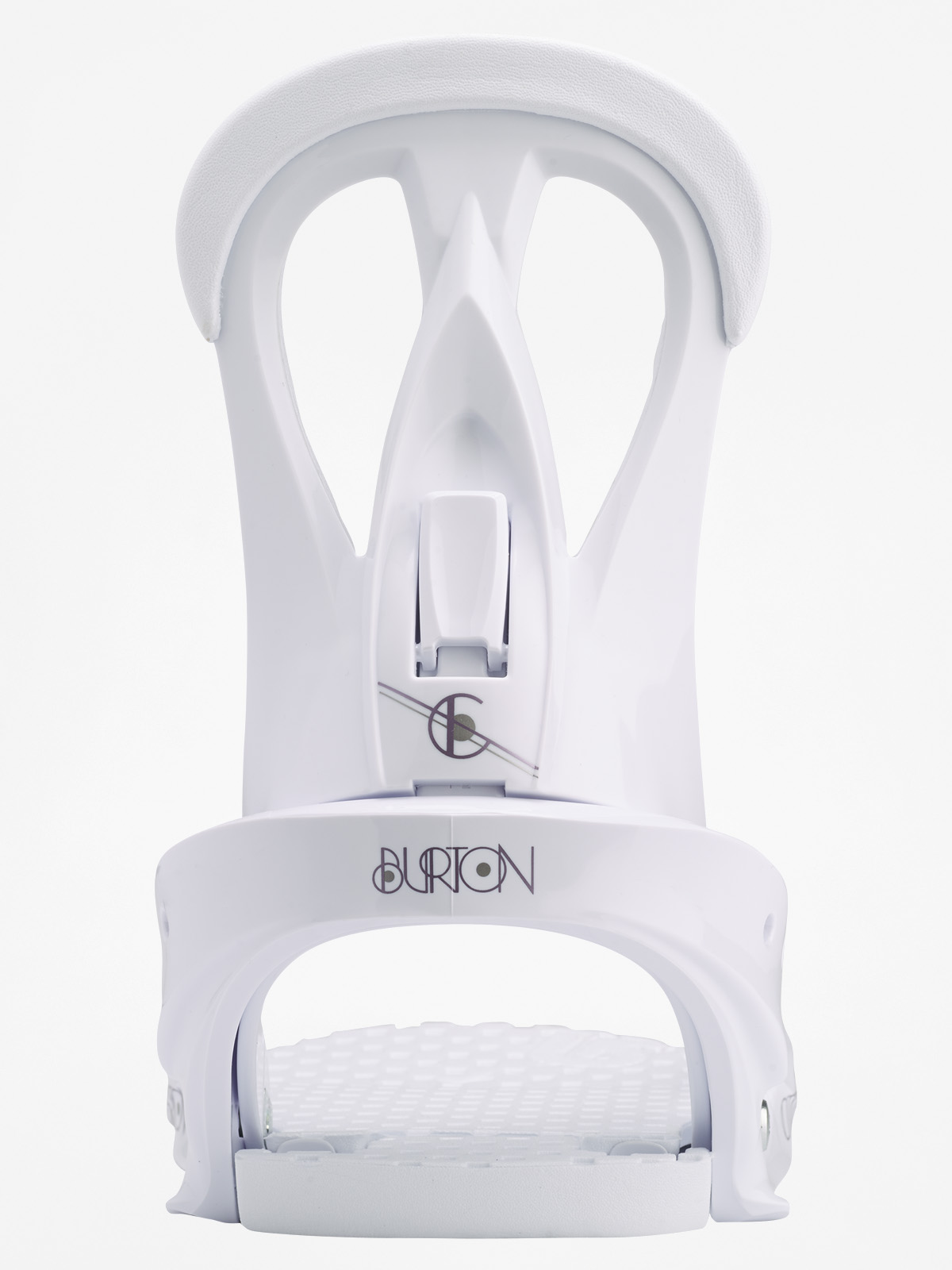 Womens Burton Snowboard bindings Citizen (white/purple)