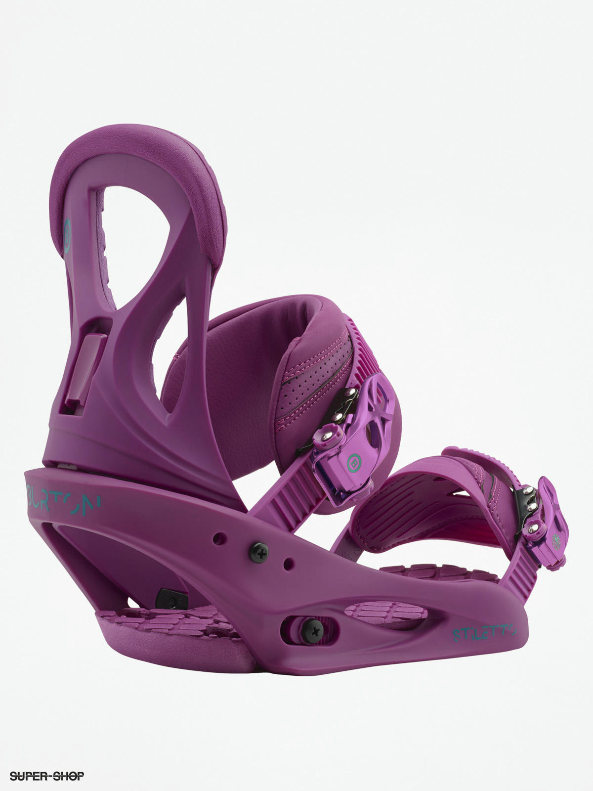 burton purple bindings