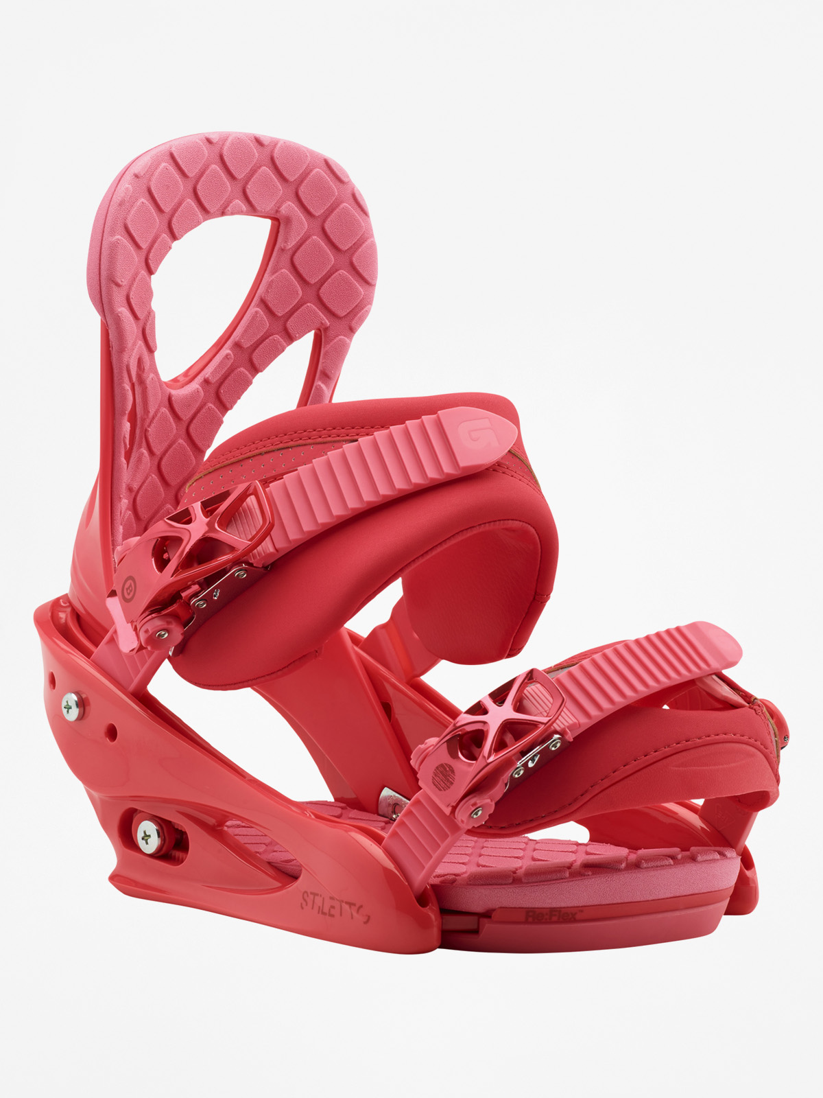 Womens Burton Snowboard bindings Stiletto (coral)