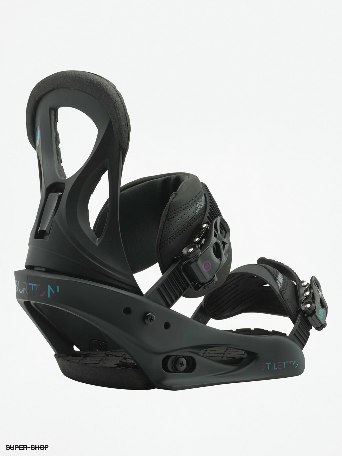 Burton Snowboard bindings Stiletto Wmn black matte