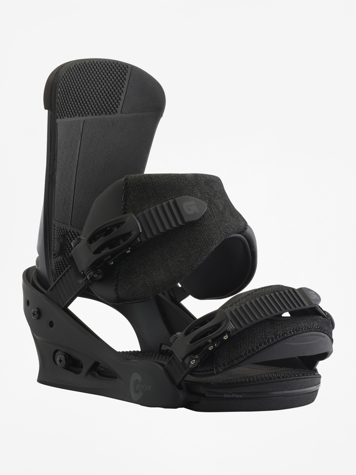 Mens Burton Snowboard bindings Custom (black matte)