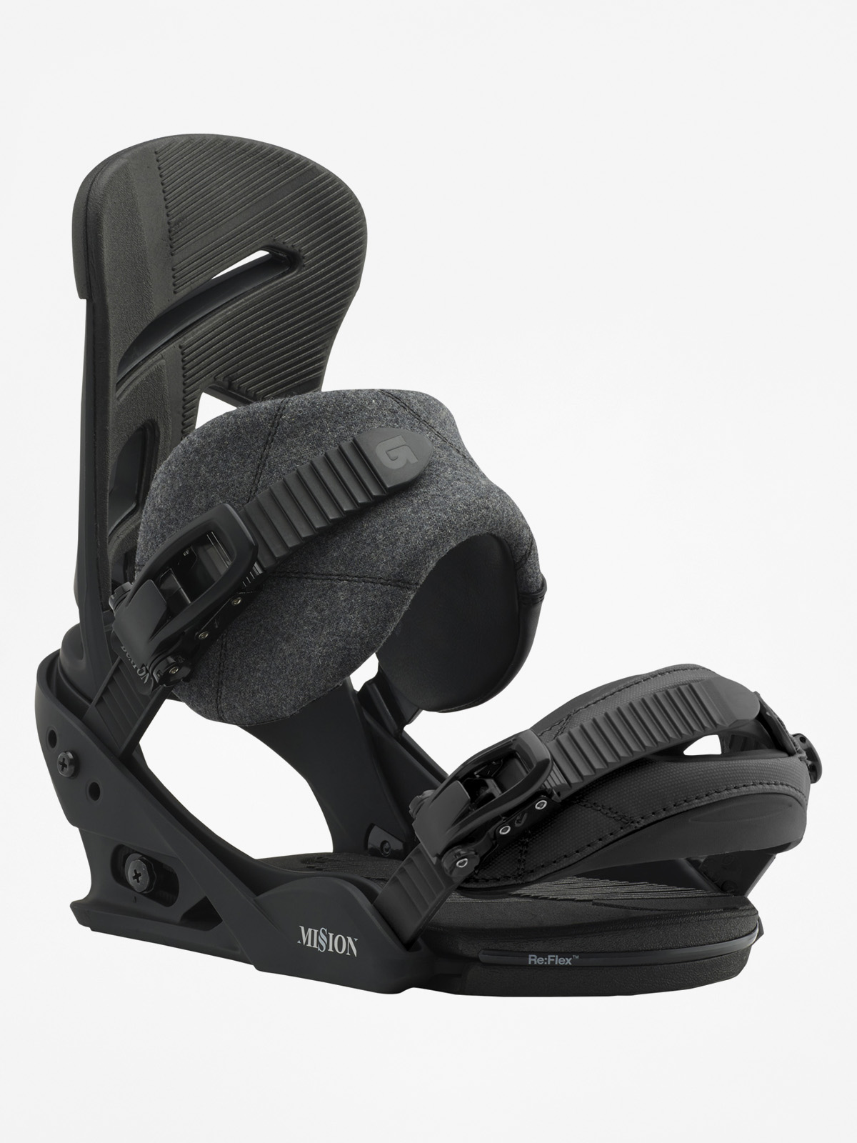 Herren Burton Mission (black) Snowboardbindung