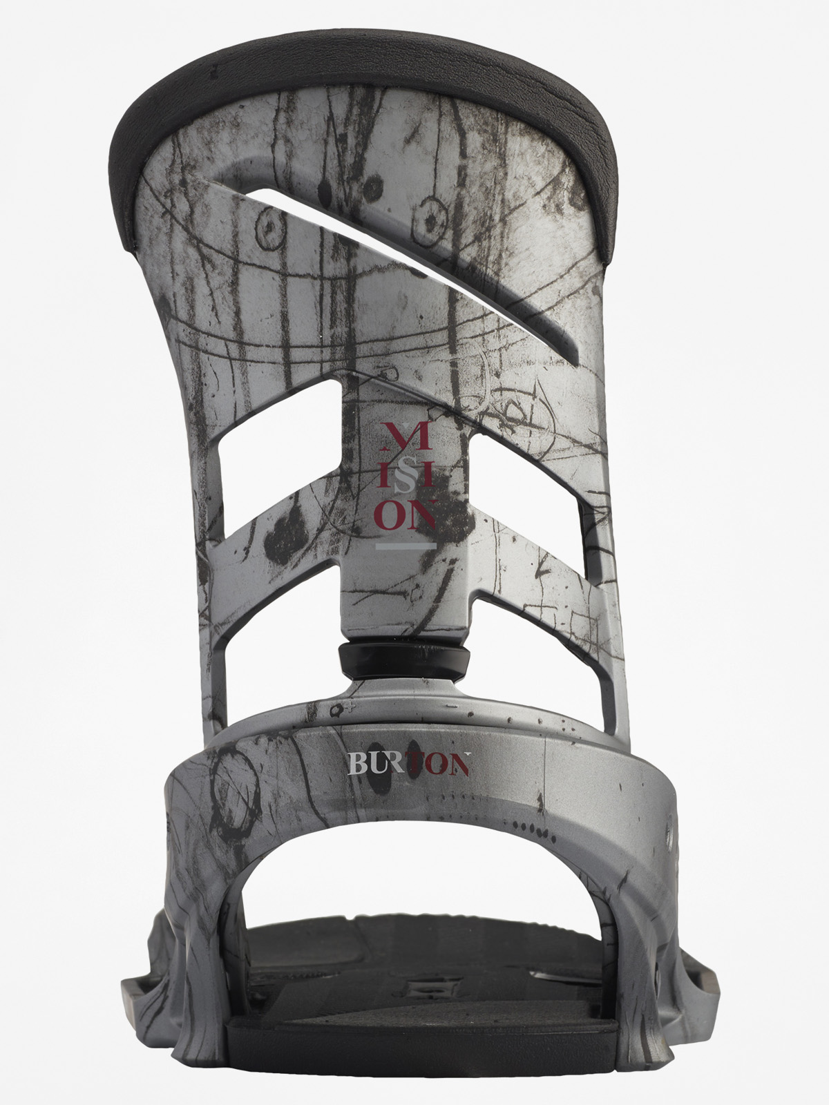Burton Snowboard bindings Mission Est - grey (evil genius)