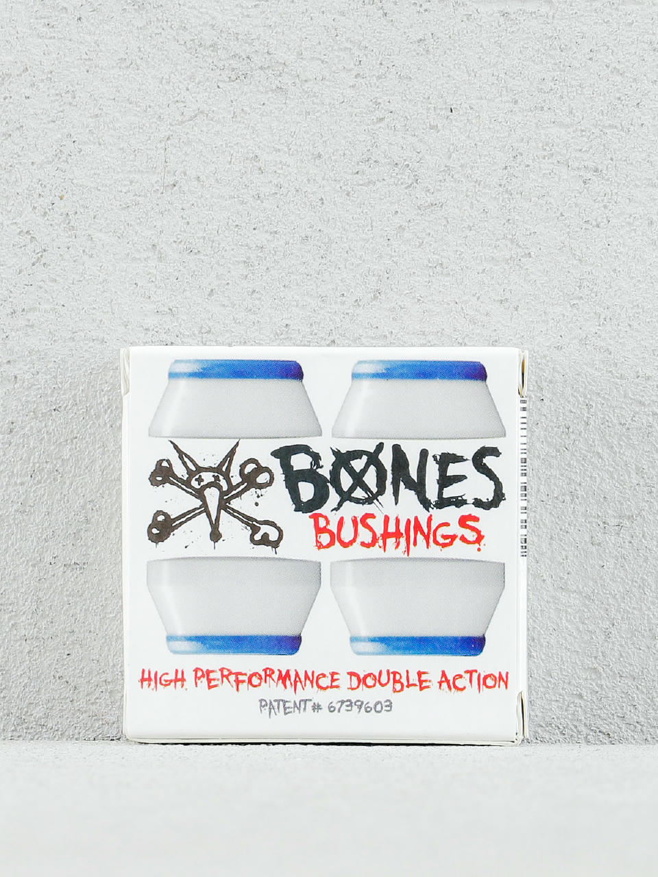 Bones Lenkgummis Hardcore Bushings Soft (white/blue)