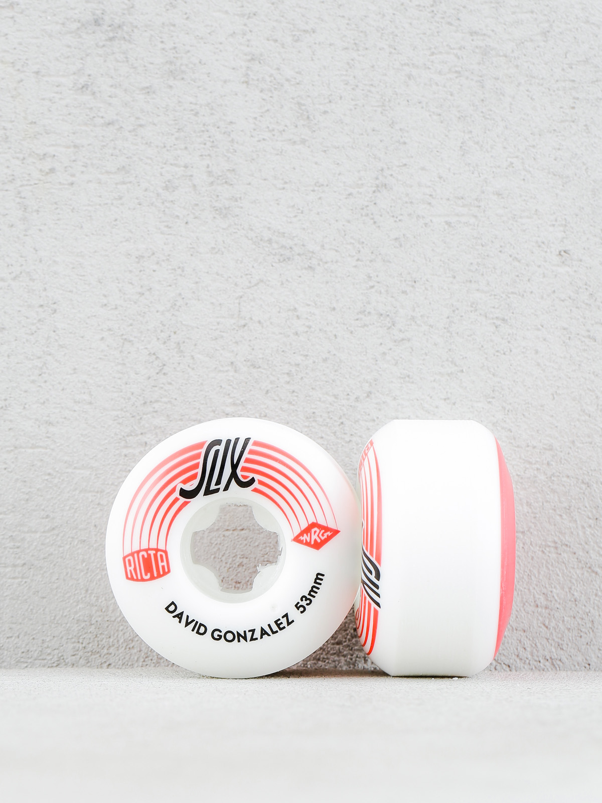 Ricta Wheels David Gonzales Slix (white/red)