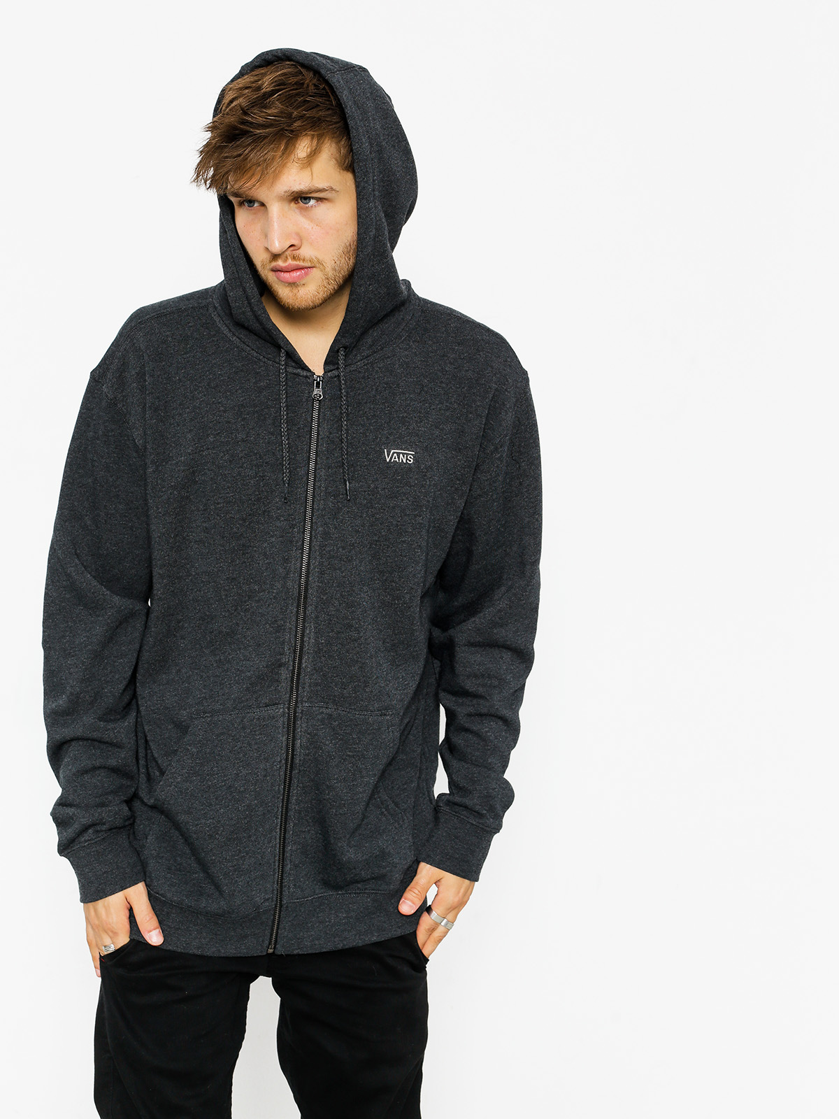 Vans Hoodie Core Basics ZHD (black heather)