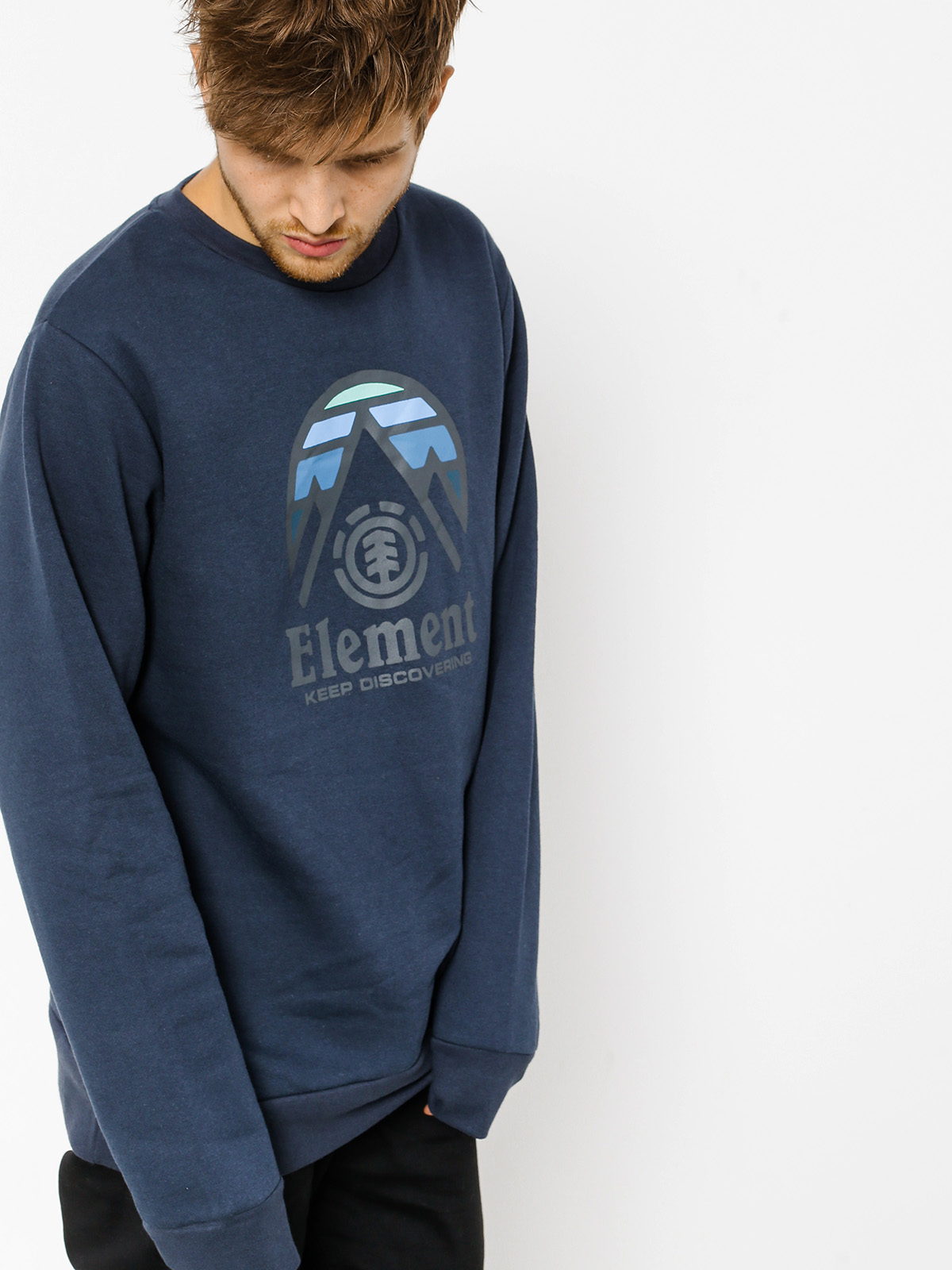 Element Sweatshirt Tri Tip Cr (eclipse navy)