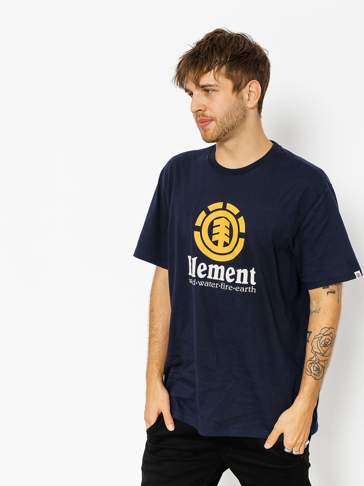 Element T-Shirt Vertical (eclipse navy)