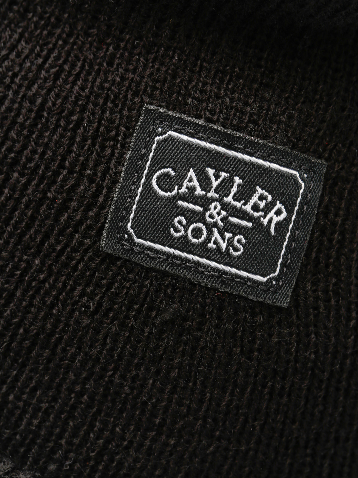 Cayler & Sons Beanie Amsterdam Old School Beanie (black)