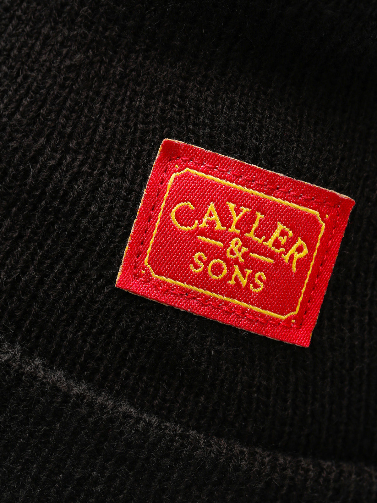 Cayler & Sons Beanie Propaganda Old School Beanie (black)