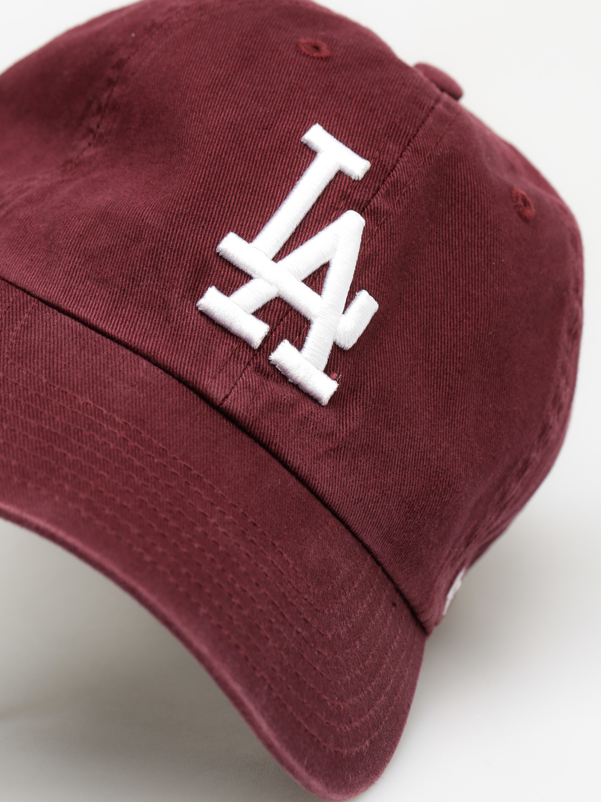 maroon dodgers hat