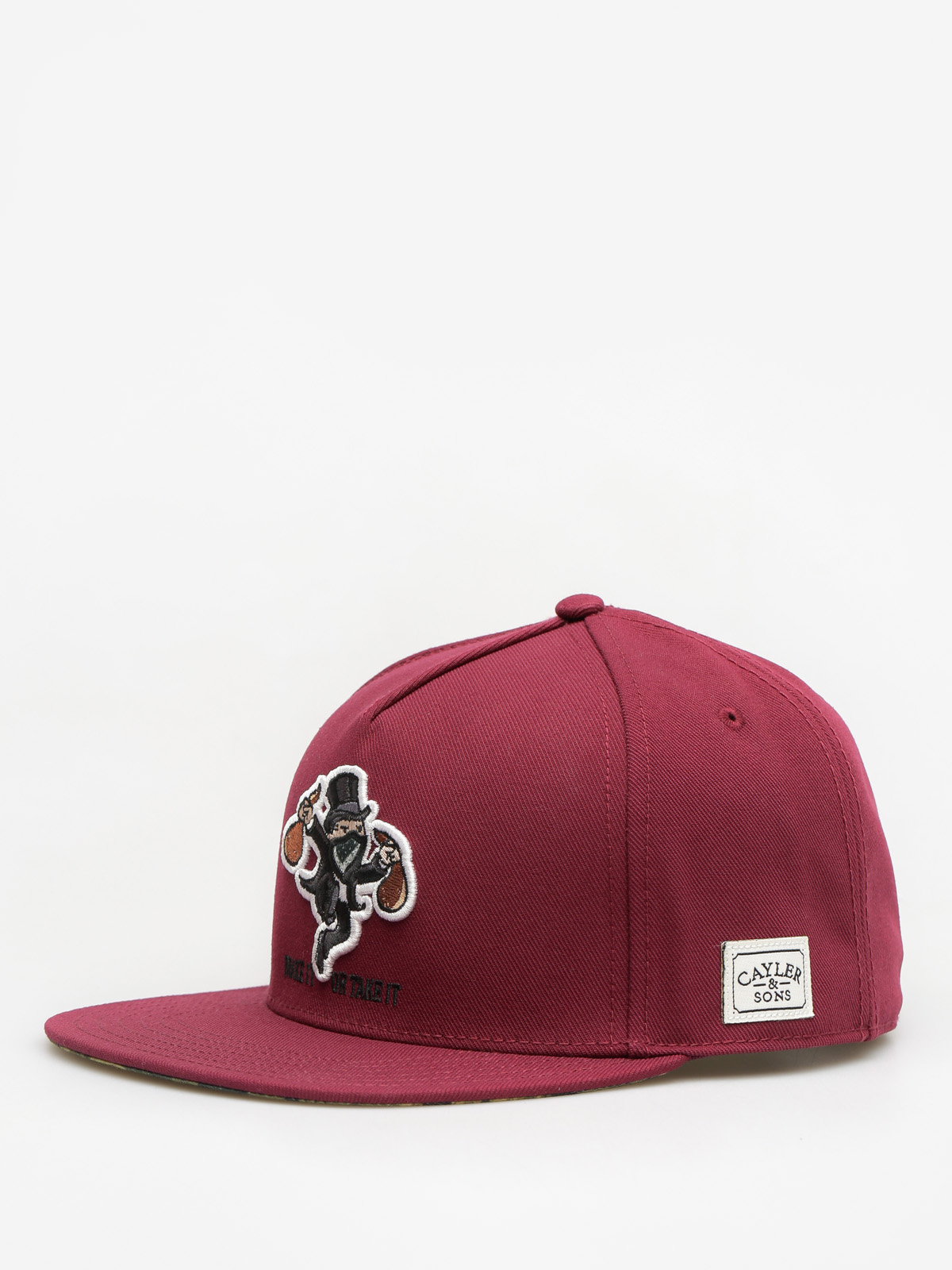 Cayler & Sons Cap Make it ZD (maroon)