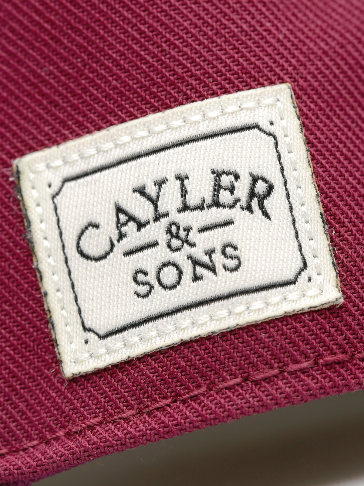 Cayler & Sons Cap Make it ZD (maroon)