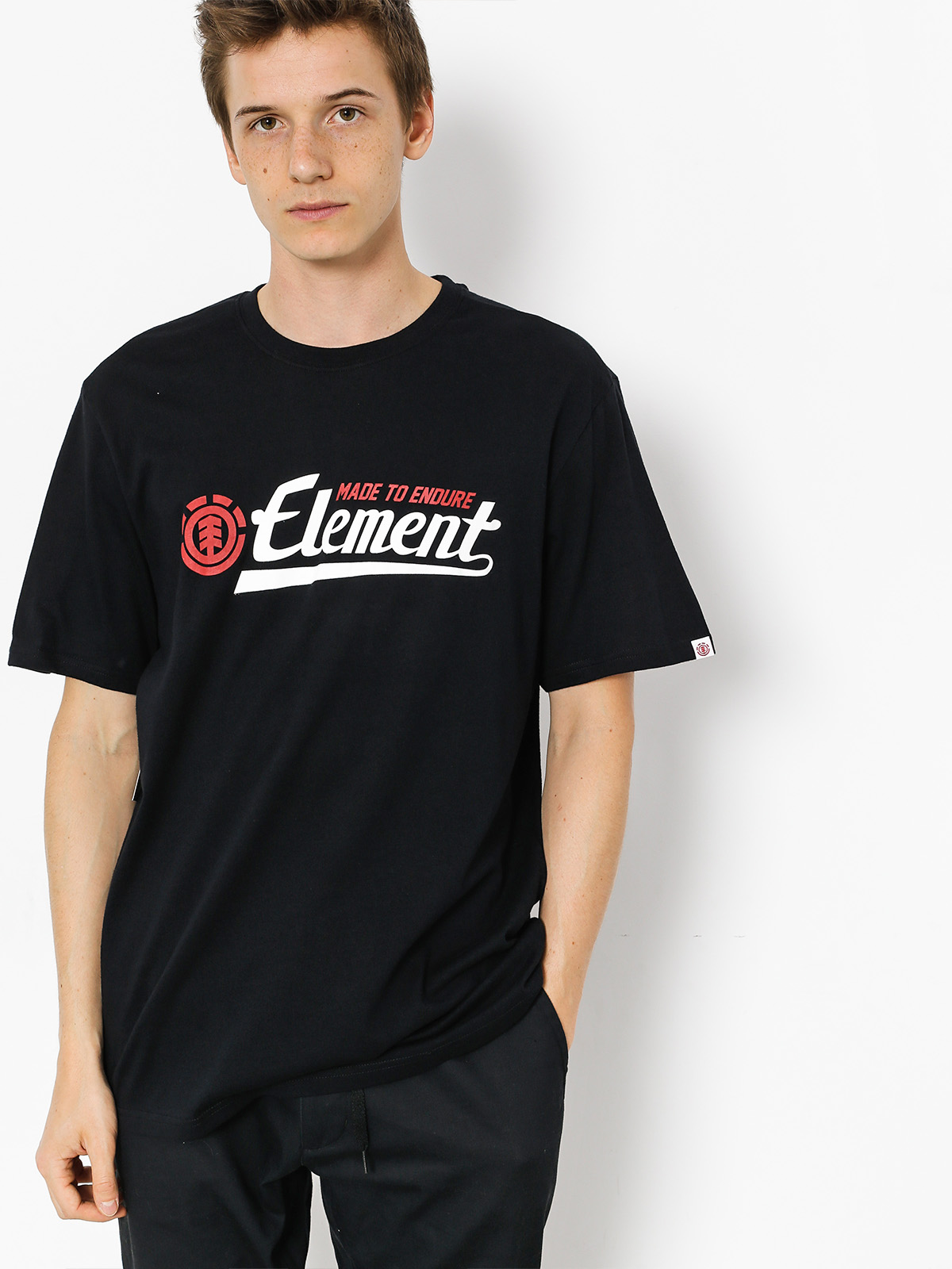 Element T-Shirt Signature (flint black)