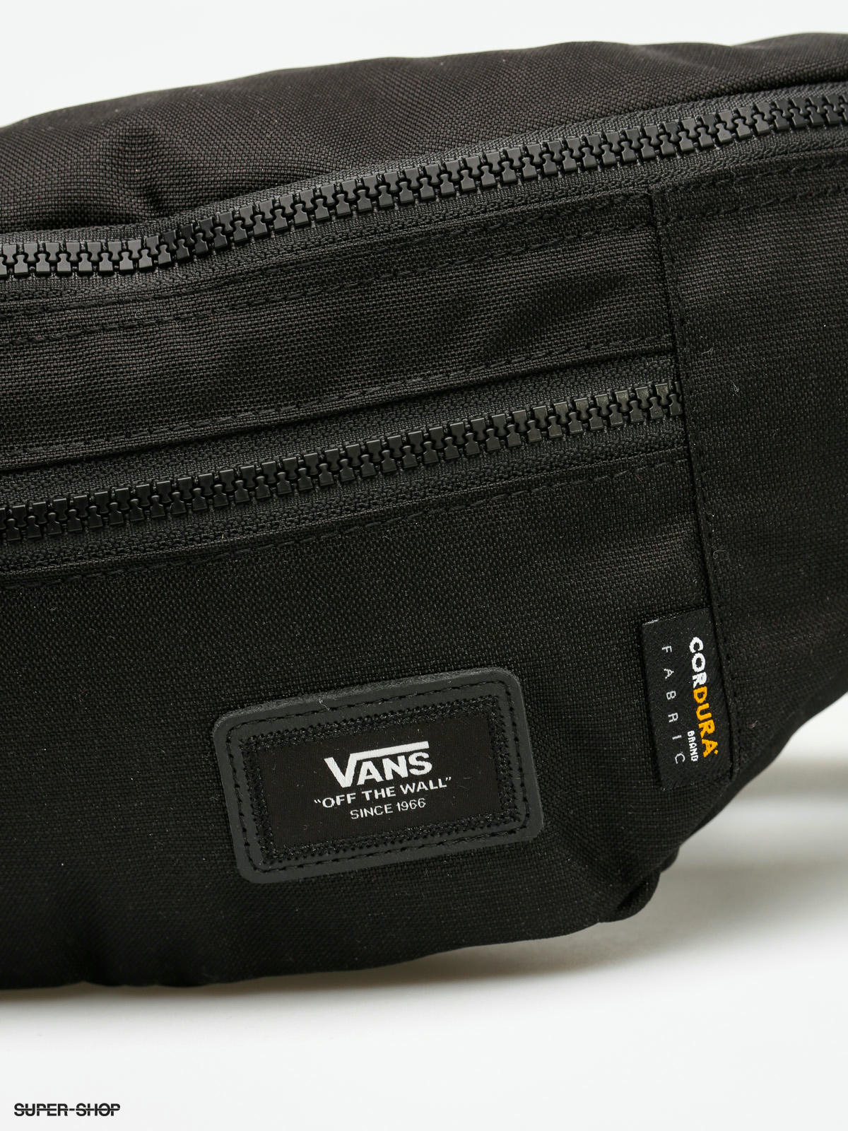 vans black bum bag