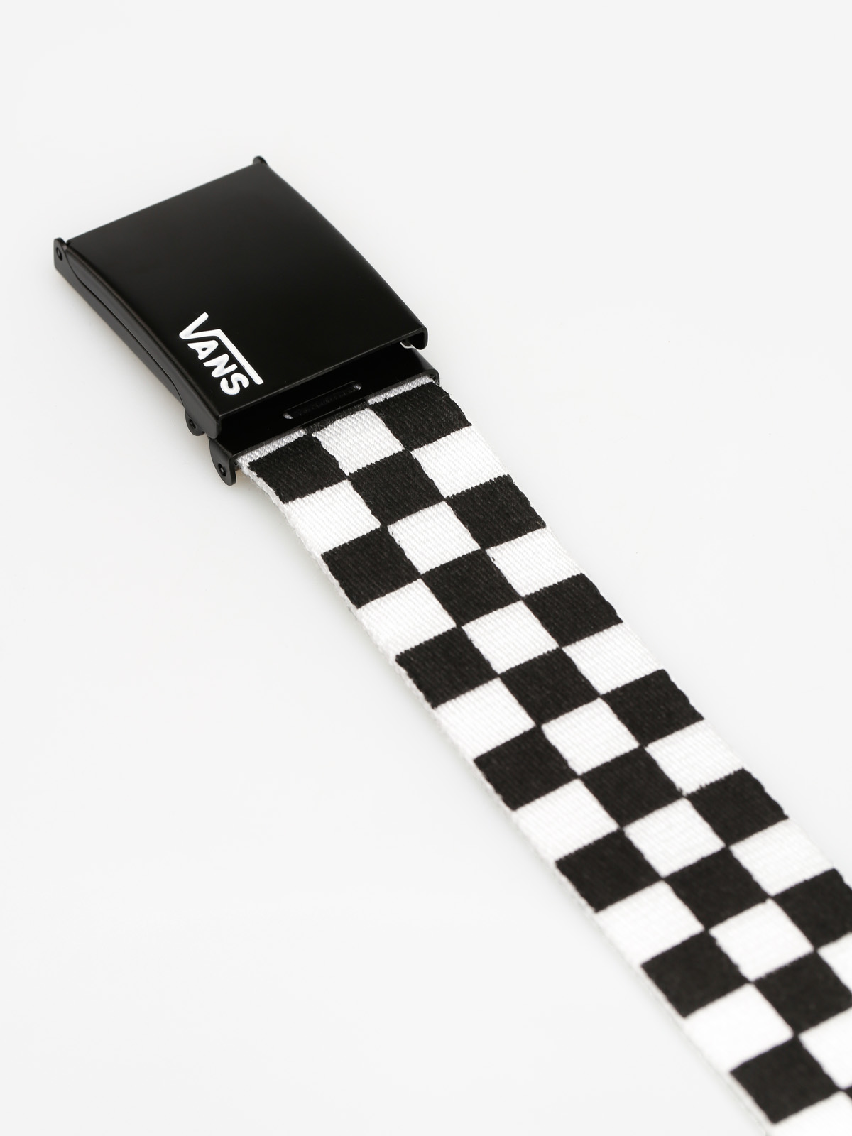 Vans belt black and white hotsell