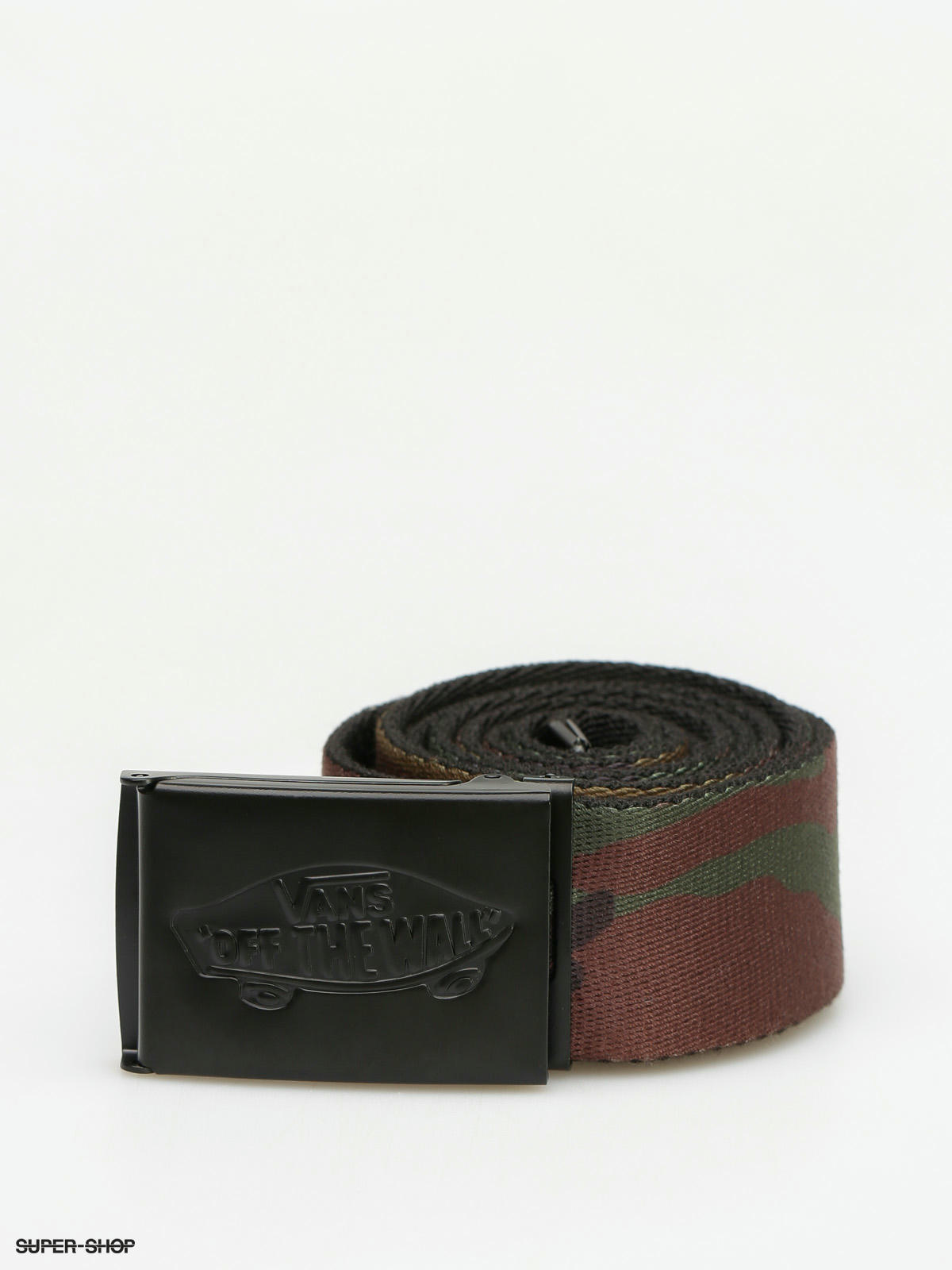 vans camo belt