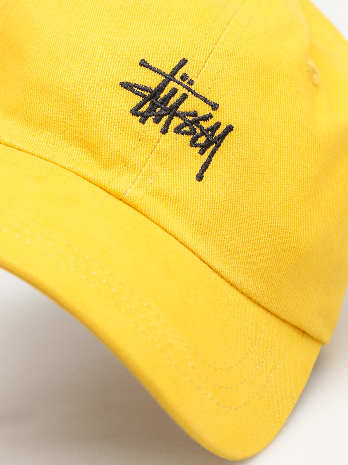 Stussy Cap Basic Logo Low Pro Cap - yellow (mustard)