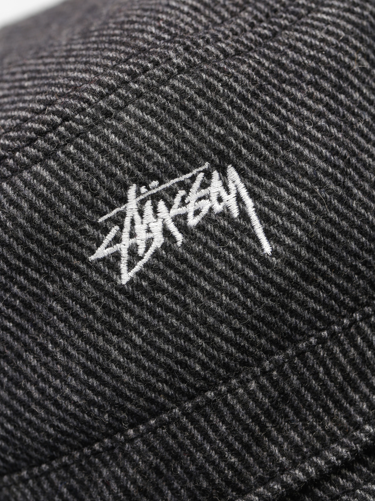 Stussy Hat Textured Wool Bucket Hat (black)