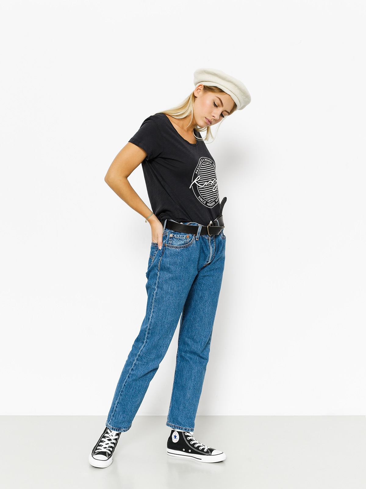 Roxy T-shirt Bobby Twist Parad Wmn (black)