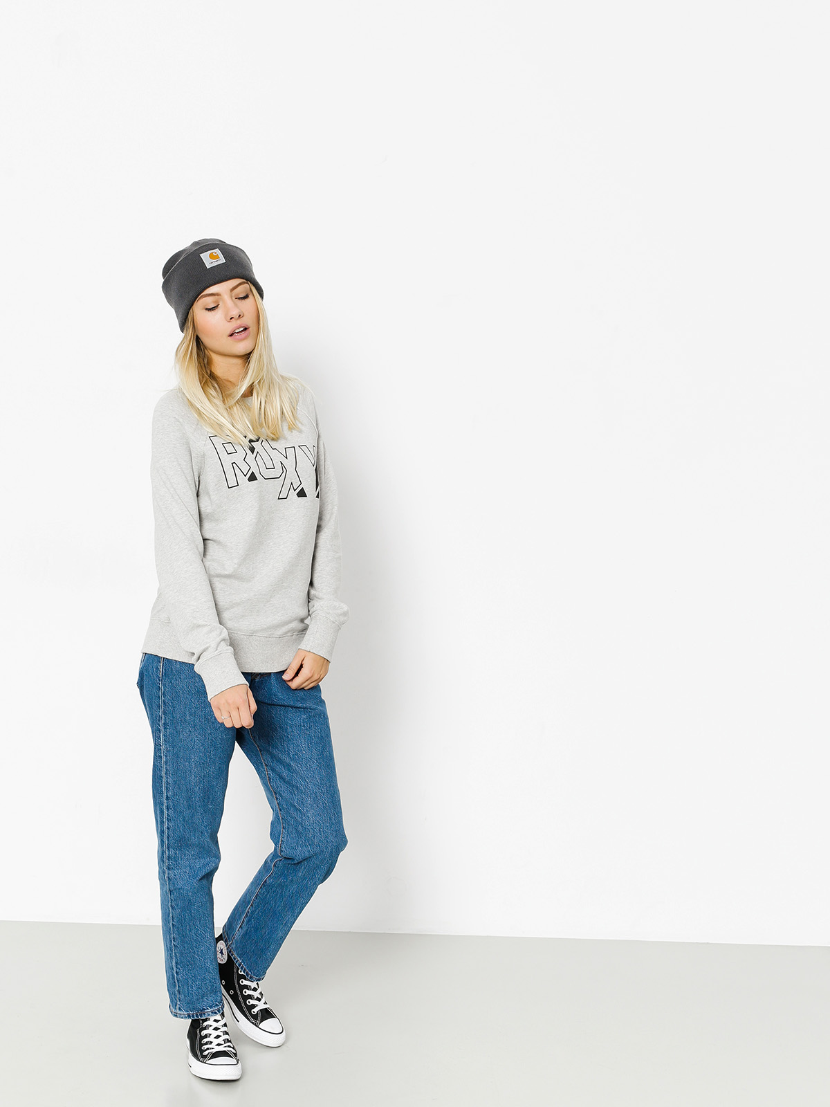 Roxy Sweatshirt Sailor Groupie Wmn (heritage heather)