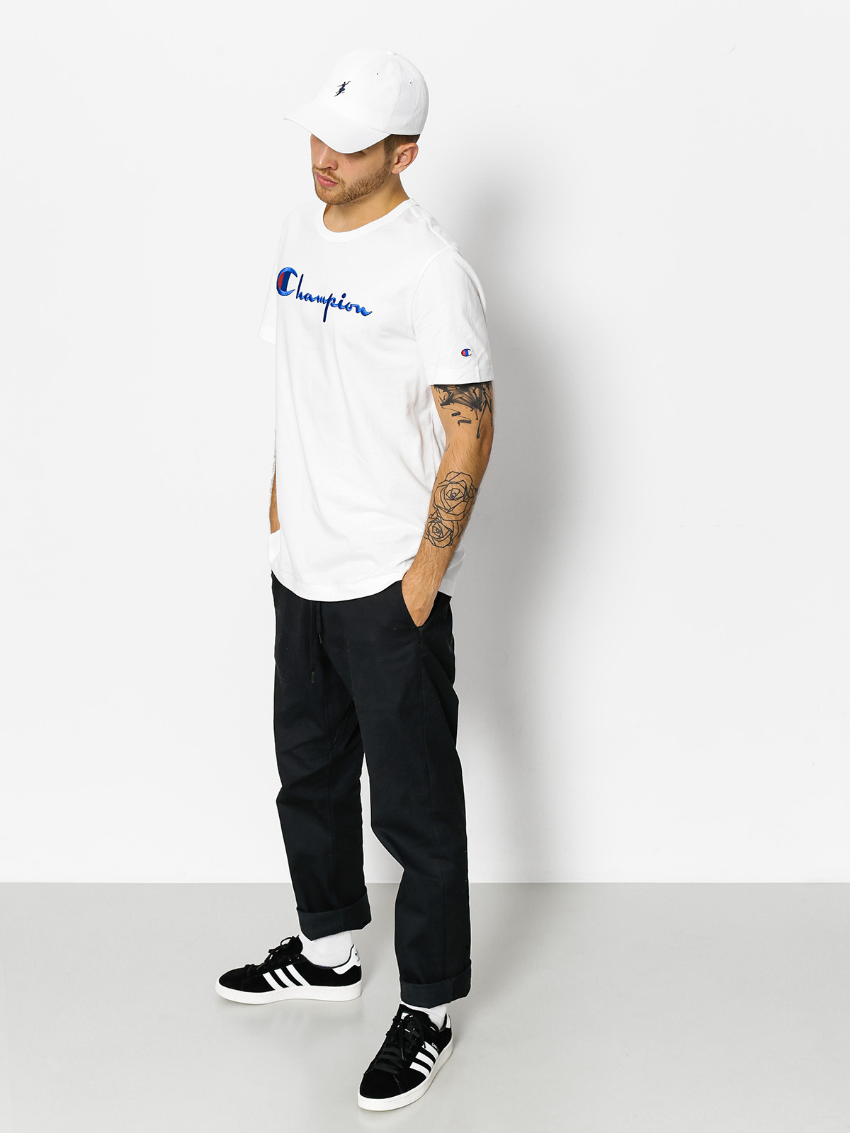 Champion T-shirt Jersey O/E 210972 (wht)