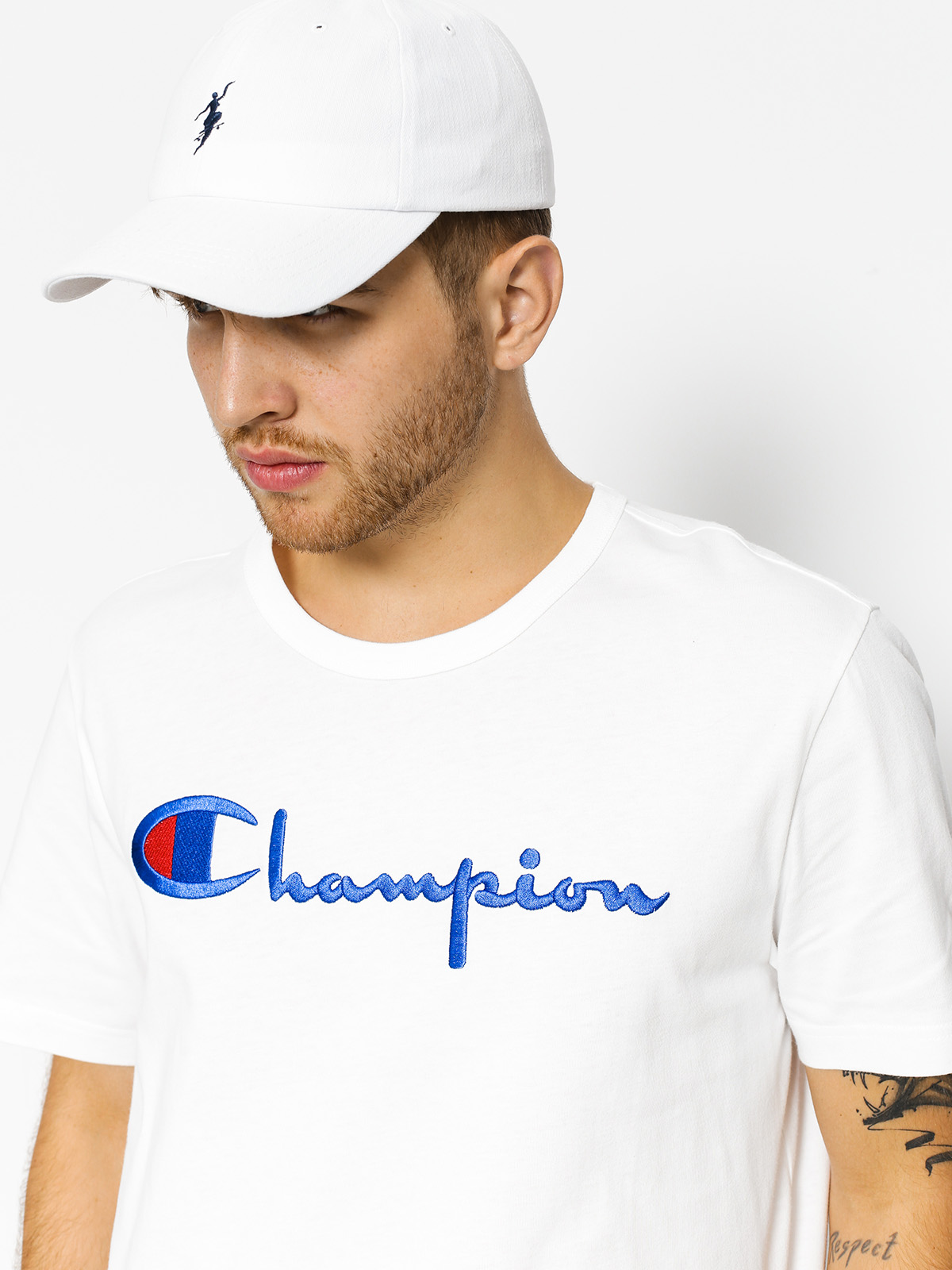 Champion T-shirt Jersey O/E 210972 (wht)