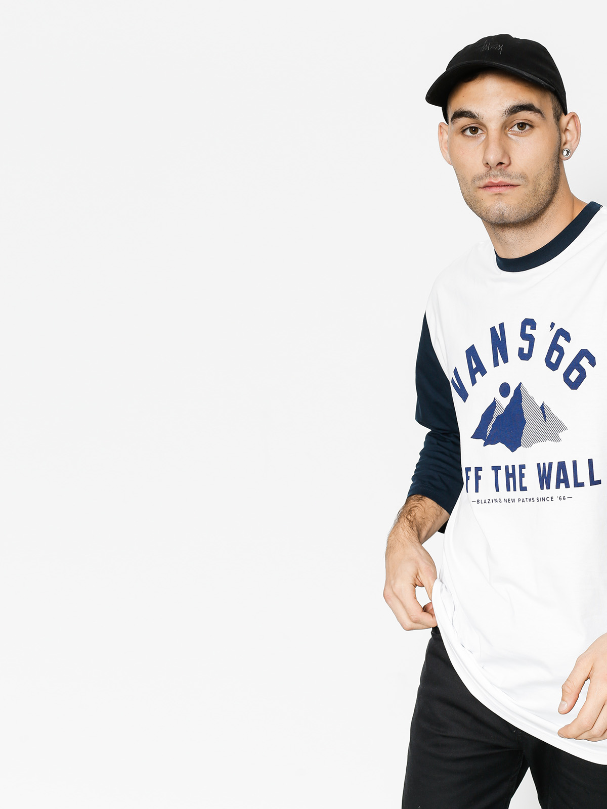 Vans Longsleeve Blazing Set In (white/navy)