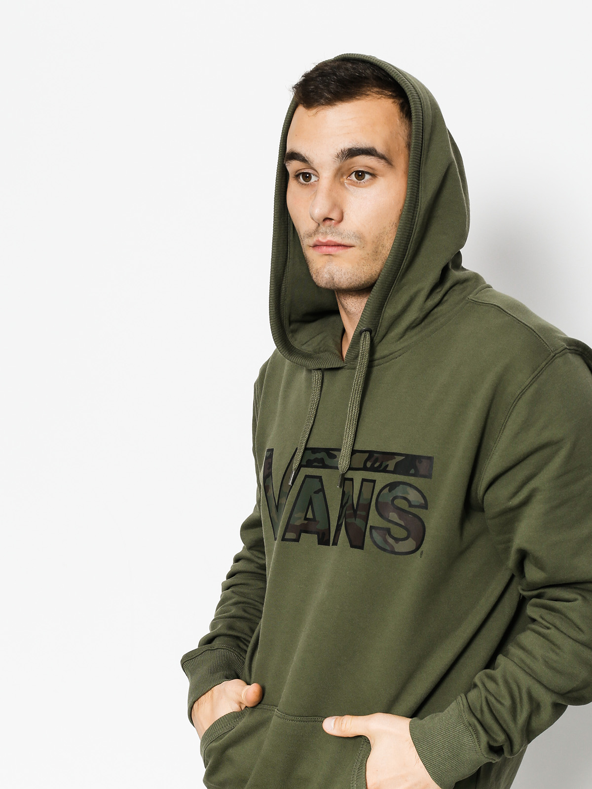 Vans Hoodie Classic Pullover HD green (grape/leaf/camo)