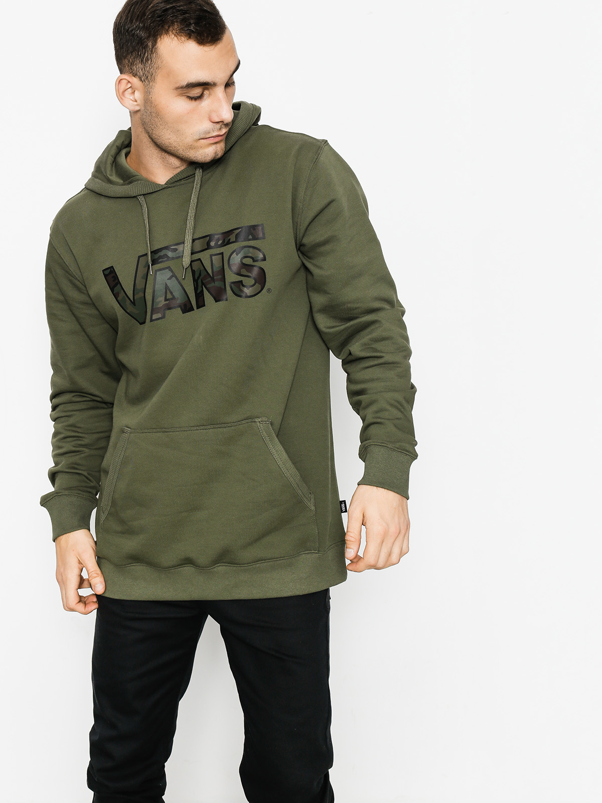 Vans Hoodie Classic Pullover HD green (grape/leaf/camo)