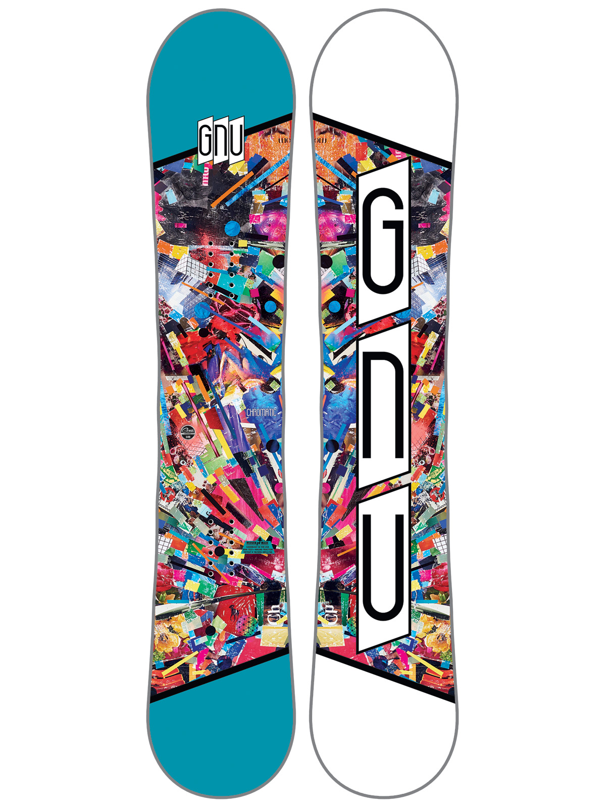 Damen Gnu Snowboard Chromatic Btx (multi)