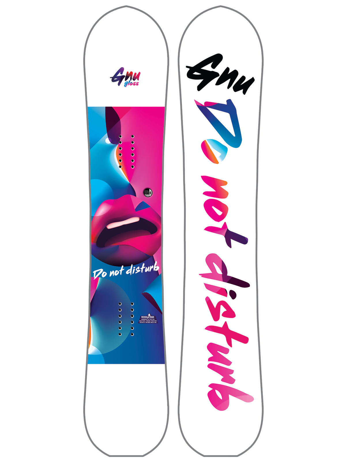 Womens Gnu Snowboard Gloss C2E (multi)