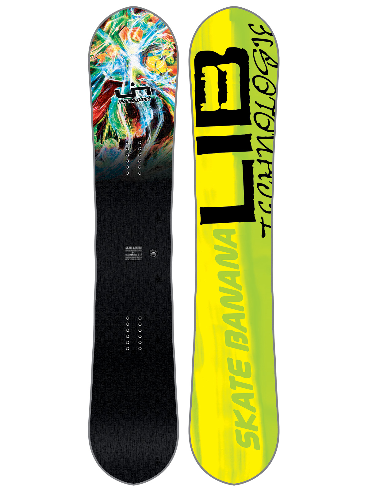 Mens Lib Tech Snowboard Sk8 Banana Btx (paril)