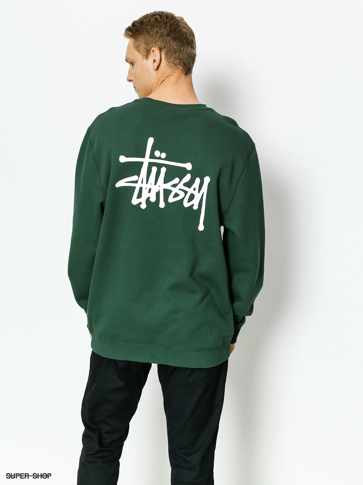 basic stussy crewneck