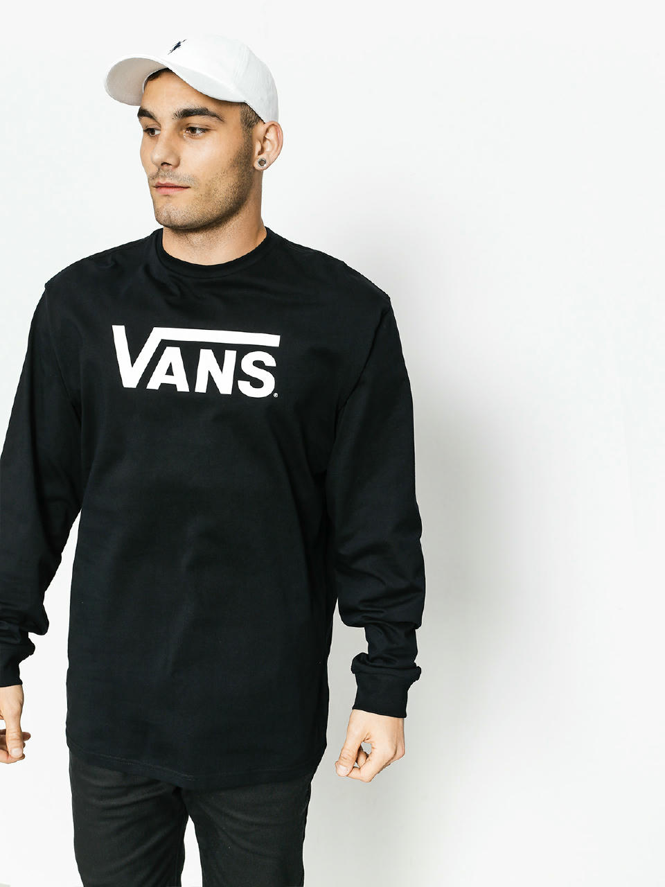 Vans Longsleeve  Classic (black / white)