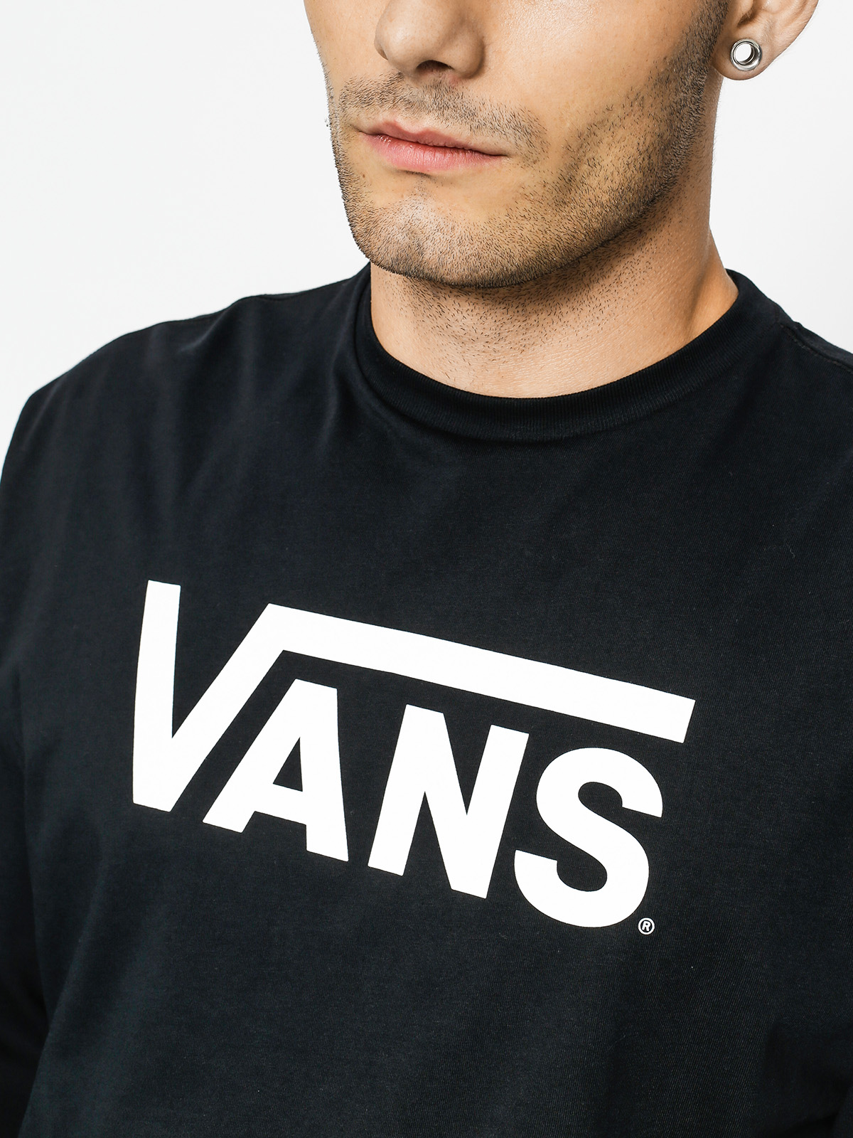 Vans Longsleeve  Classic (black / white)