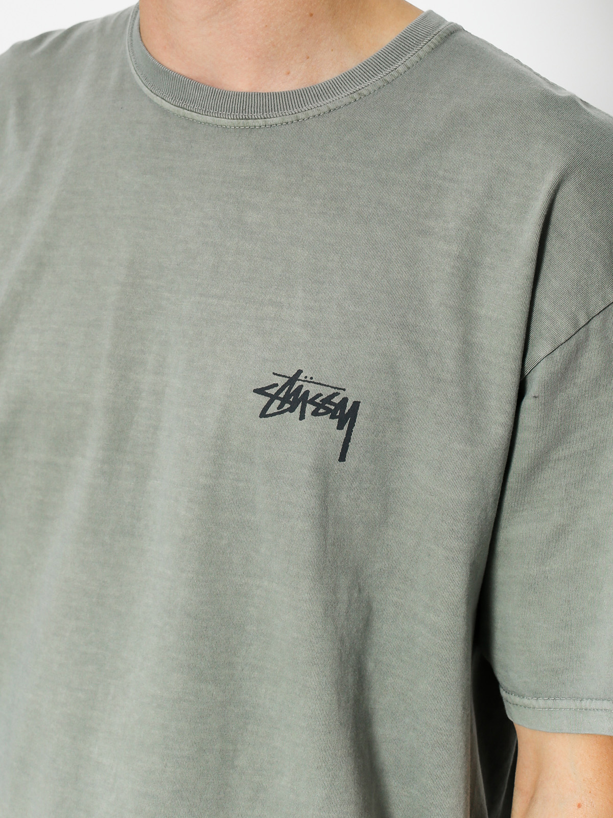 Stussy T-shirt Warrior Pig Dyed - grey (grey)