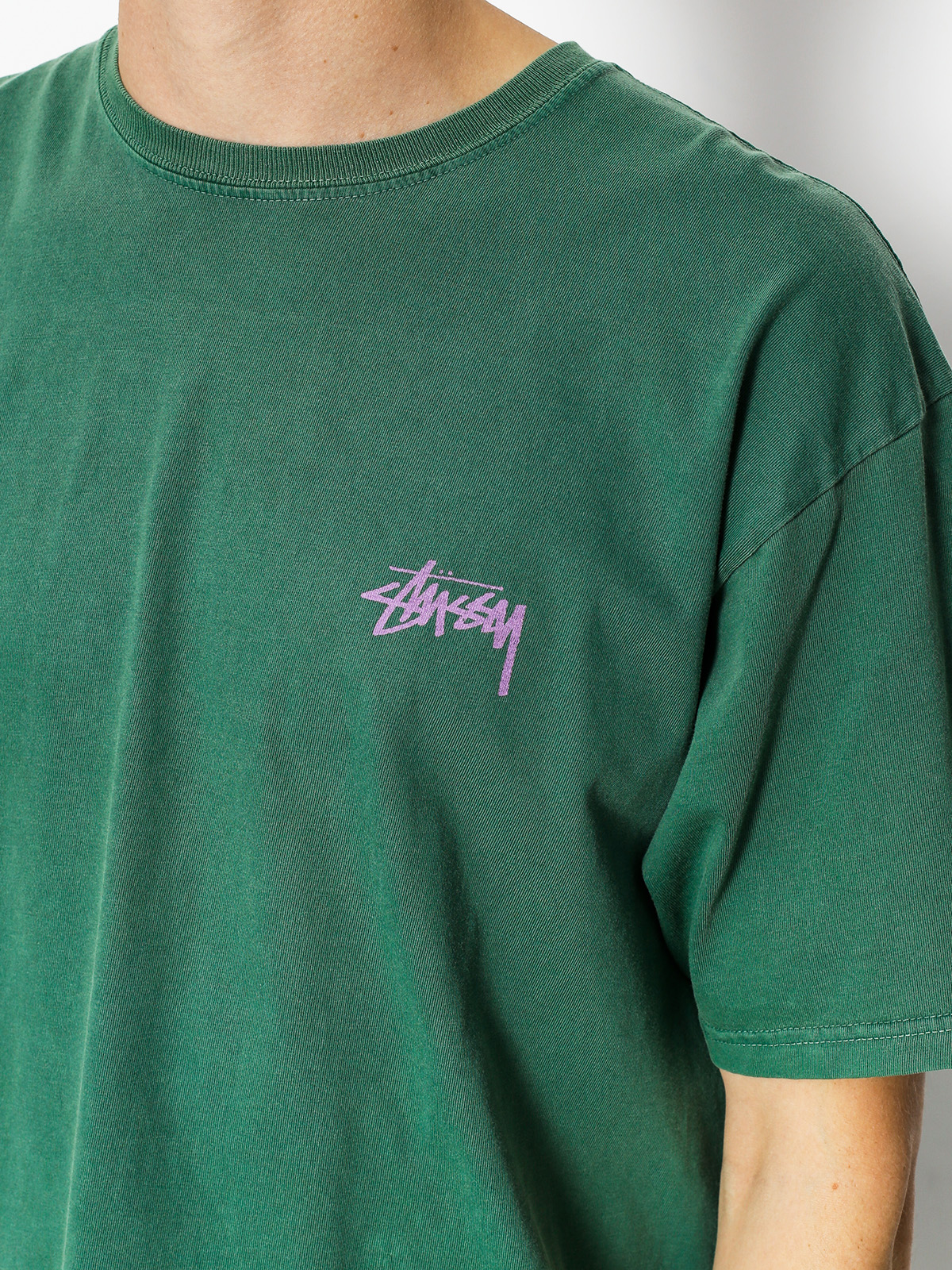 T-shirt Stussy Warrior Pig Dyed (green)