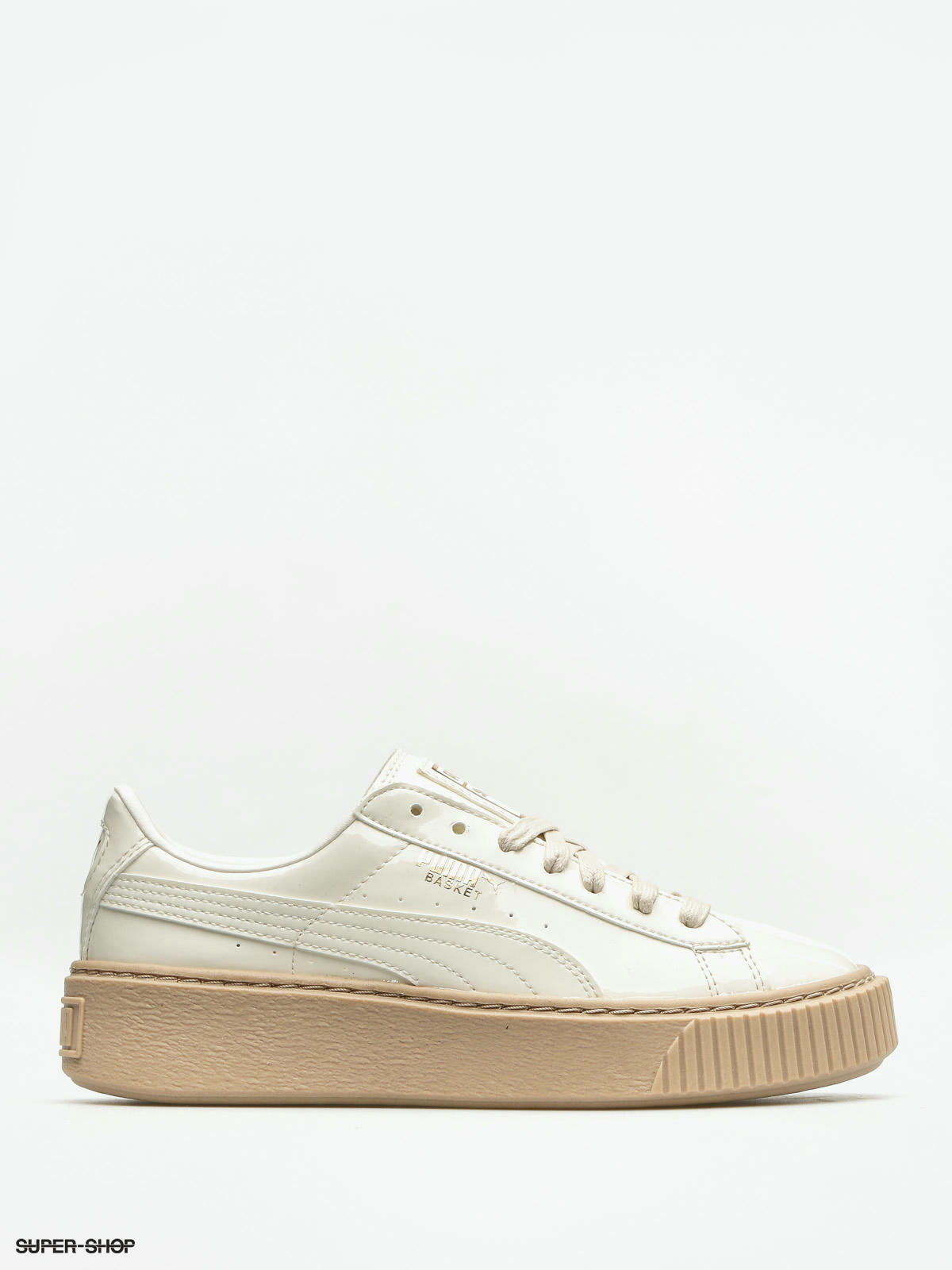 Puma basket platform hotsell patent - femme chaussures