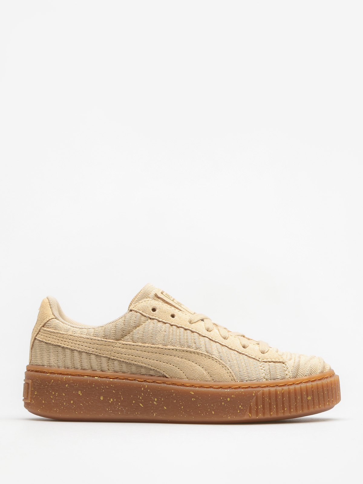 Puma Shoes Basket Platform Ow Wn S Wmn (safari/safari/whisper white)