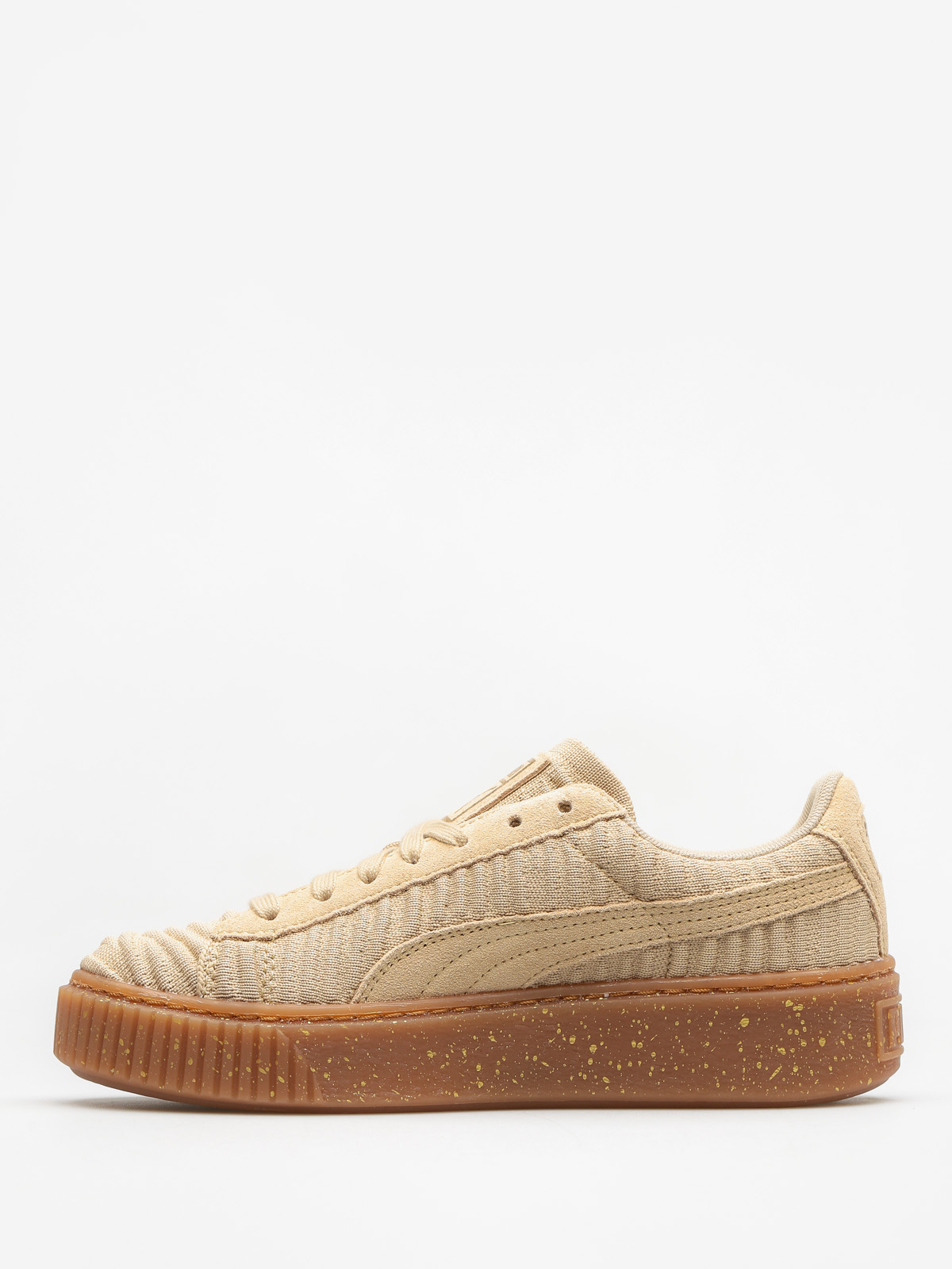 Puma Shoes Basket Platform Ow Wn S Wmn (safari/safari/whisper white)