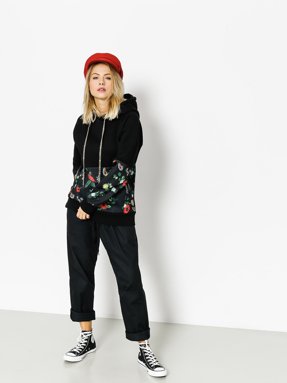 Femi Stories Hoodie Lanta HD Wmn (blk)