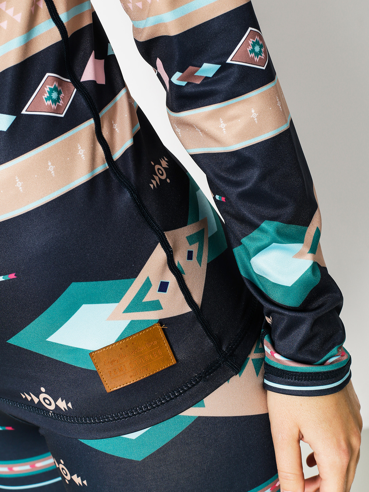 Damen Femi Stories Longsleeve Pisco (azt)