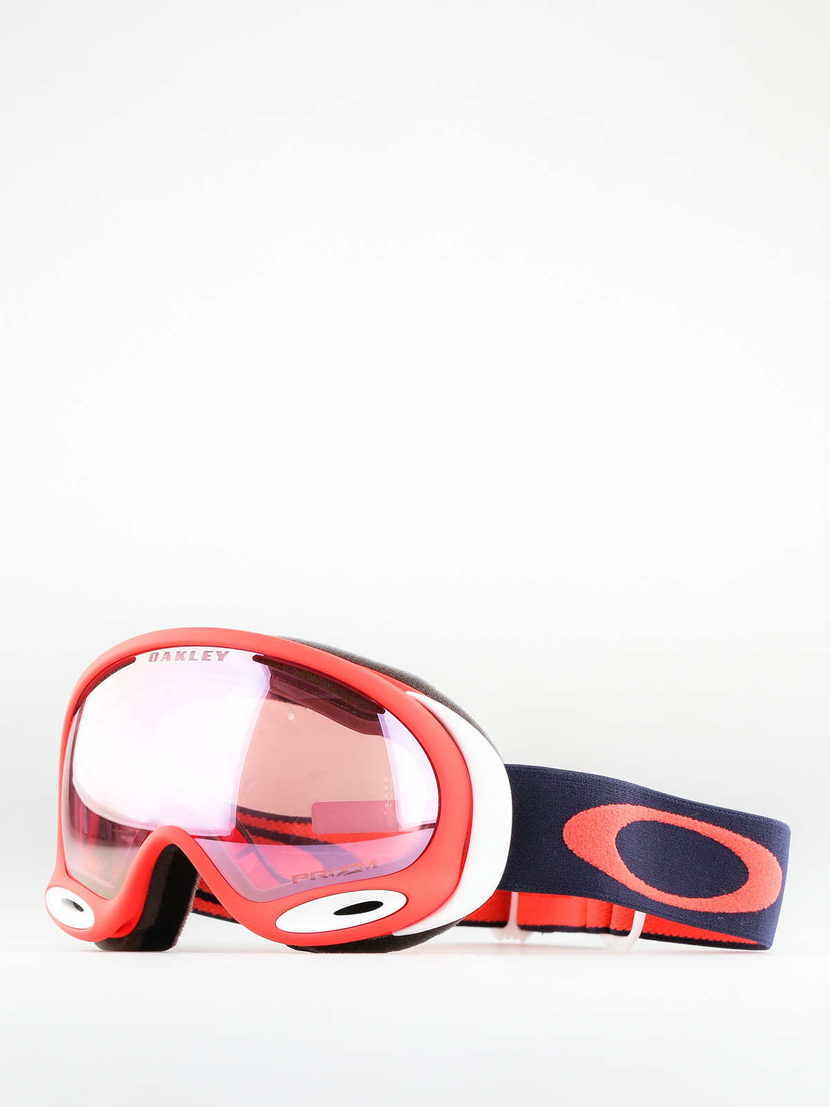 Oakley Goggles A Frame red (coral fathom/prizm snow hi pink